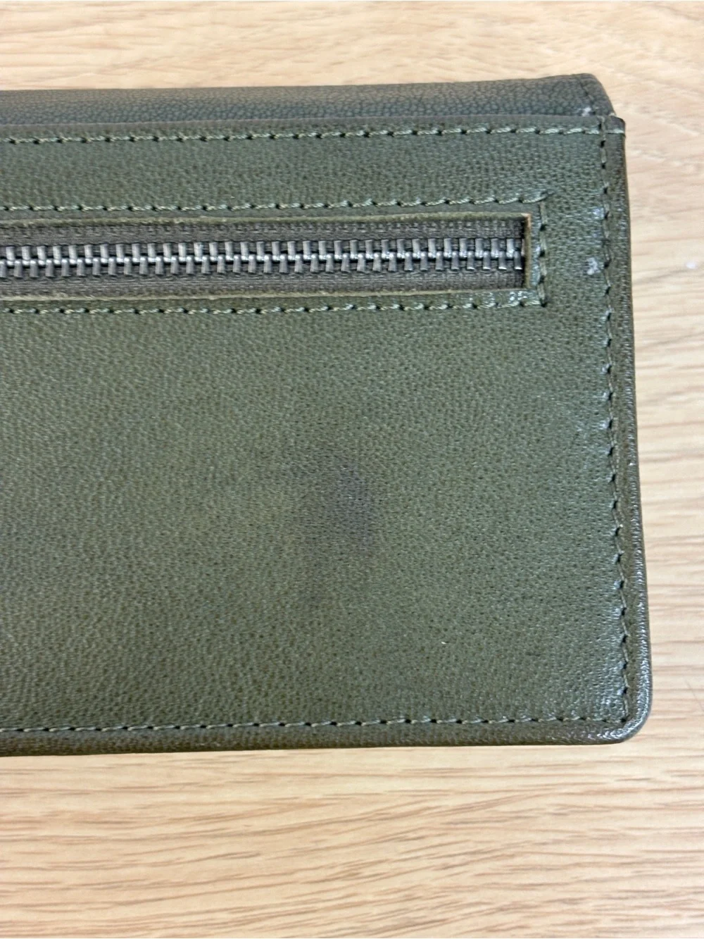 Spikes & Sparrow‎ High Quality Green Leather Wallet